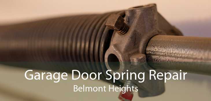 Garage Door Spring Repair Belmont Heights